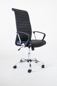 ADK TRADE s.r.o. Černá kancelářská židle ADK Medium Plus v eko kůži