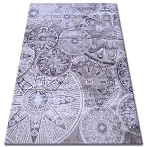 Luxusní kusový koberec akryl Jimy béžový 80x150cm