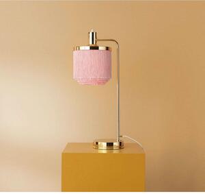Warm Nordic - Fringe Stolní Lampa Pale Pink - Lampemesteren