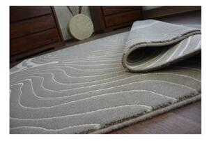 Luxusní kusový koberec akryl Barny šedý 80x150cm