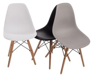 Židle Simplet P016V basic černá, buk, barva: černá