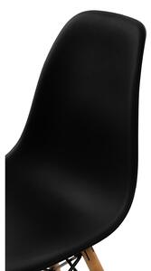 Židle Simplet P016V basic černá, buk, barva: černá