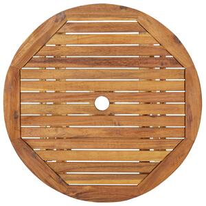 Skládací zahradní stolek Albury - masivní akáciové dřevo | 70 cm