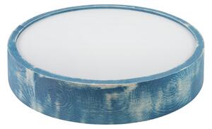 Brilagi - Stropní svítidlo PINO 2xE27/15W/230V borovice/modrá pr. 37,5 cm