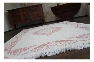 Luxusní kusový koberec akryl Sergej starorůžový 80x300cm