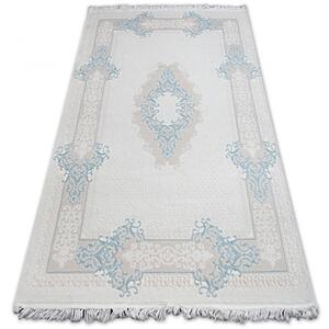 Luxusní kusový koberec akryl Marat krémový 100x300cm