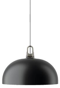 Lodes 16924 2800 Jim dome, černé kupolovité svítidlo s šedým hákem, 1x25W LED E27, prům. 50cm