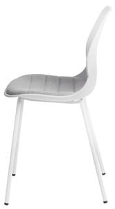 Židle LAYER polstrování č.4 bílá, kov, barva: bílá