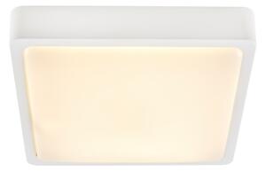 SLV 1003449 Ainos square, venkovní, nástěnné a stropní svítidlo LED 17W, bílé, 3000/4000K, 30x30cm, IP65