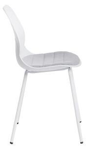 Židle LAYER polstrování č.4 bílá, kov, barva: bílá