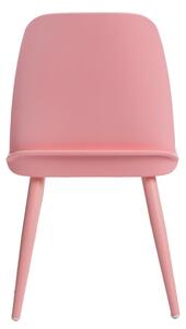 Židle Rosse růžová