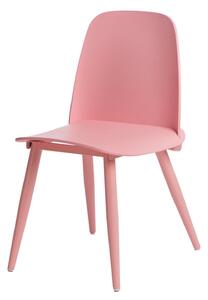 Židle Rosse růžová