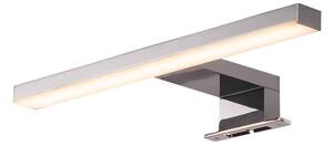 SLV 1000777 Dorisa, nástěnné svítidlo nad zrcadlo, LED 5,2W 4000K, chrom, délka 30cm, IP44