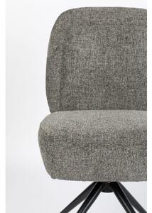 Zuiver Židle čalouněná DUSK ZUIVER otočná,světle šedá FR 1100447
