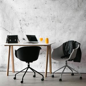 Židle kancelářská na kolečkách Roundy černá