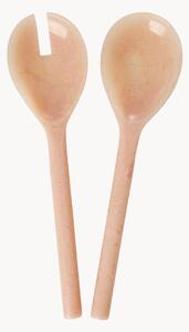 Sada salátového příboru Soft Pink, 2 díly