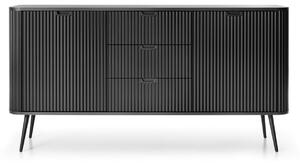 Komoda, skříňka, regál se zásuvkami, výška 168 cm, moderní design, vhodná do obývacího pokoje