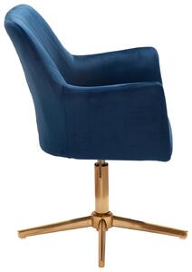 Otočná Židle Modrá