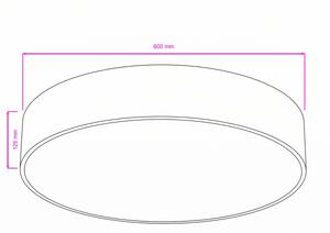 BRILAGI - Stropní svítidlo POOL 5xE27/15W/230V pr. 60 cm IP54 černá
