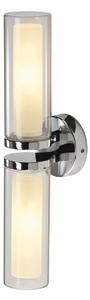 SLV 1002229 WL 106, nástěnné svítidlo do koupelny, 2x E14 max 40W, chrom, zdvojené sklo