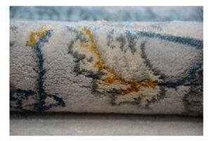Luxusní kusový koberec akryl Frenk modrý 100x300cm