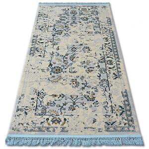 Luxusní kusový koberec akryl Frenk modrý 80x150cm