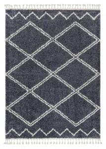 Kusový koberec Shaggy Asil šedý 120x170cm