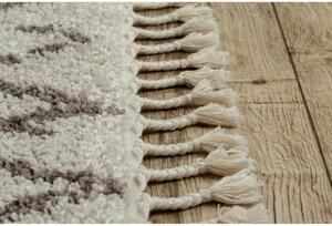 Kusový koberec Shaggy Eza krémový 80x150cm