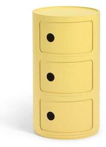 Kartell - Componibili 3 BIO Yellow - Lampemesteren