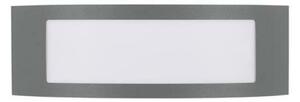 NOVA LUCE venkovní nástěnné svítidlo ZENITH tmavě šedý hliník akrylový difuzor proti oslnění E27 1x12W 220-240V bez žárovky IP44 9020933