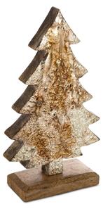 DEKORAČNÍ FIGURKA WOOD1 SADA 2KS 12X21 CM VÍCEBAREVNÁ