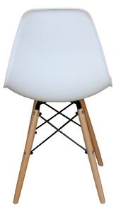 Jídelní židle UNO bílá, buk, barva: bílá
