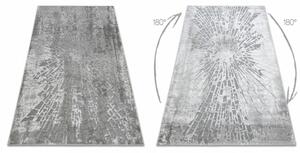 Luxusní kusový koberec Pavučina šedý 80x150cm