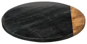 Mramorový otočný servírovací tác Marbl, (fi) 30 cm