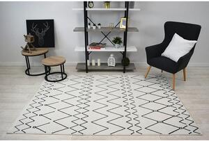 Luxusní kusový koberec Korina smetanověbílý 200x290cm