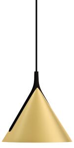 Axolight Jewel mono, zlato/černé závěsné svítidlo pro zapuštění, 1x6,5W LED 3000K, prům. 9cm