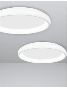 Nova Luce Stropní LED svítidlo ALBI, 32W 3000K stmívatelné Barva: Bílá, Stmívaní: Nestmívatelné