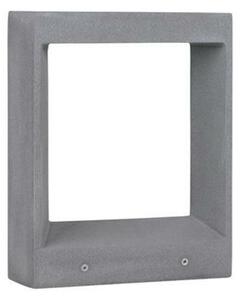 NOVA LUCE venkovní sloupkové svítidlo CAIRO šedý beton skleněný difuzor LED 8W 3000K 120-230V IP65 9540217
