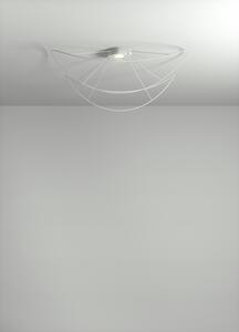 Axo light PLHOOPS2BCNELED Hoops 2, bílé stropní designové svítidlo, 17,5W LED 3000K stmívatelné, prům. 100cm, výška 39cm