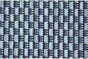 Kusový koberec Pásy modrý 80x150cm