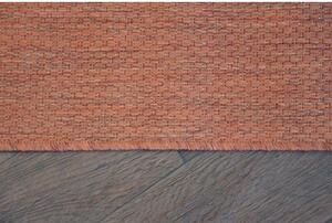 Kusový koberec Flat terakotový 140x200cm