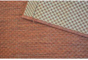 Kusový koberec Flat terakotový 200x290cm