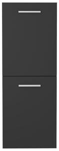 Koupelnová skříňka Skei - dřevotříska - 30 x 30 x 80 cm | šedá