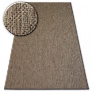 Kusový koberec Flat hnědý 200x290cm