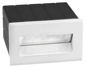 NV 726403 Venkovní zapuštěné svítidlo do zdi KRYPTON bílý hliník LED 2W 3000K 220-240V 17st. IP54 - NOVA LUCE