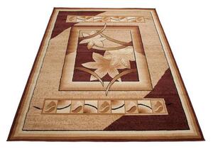 Kusový koberec PP Foglio hnědý 250x350cm