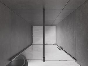 Mexen Velar, posuvné dveře do otvoru 70x200 cm, 8mm čiré sklo, grafitová matná, 871-070-000-01-66