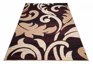 *Kusový koberec PP Lisa bordó 160x220cm