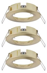 Paulmann 92483 Choose, sada mosazných bodovek 3x10W, průměr 7,8cm IP44