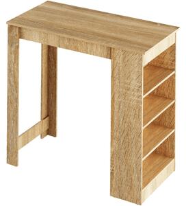 Tempo Kondela Barový stůl, dub sonoma, 117x57 cm, Austen